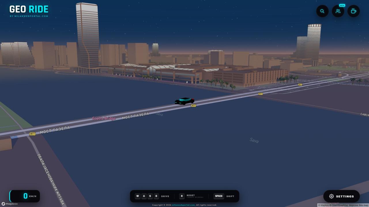 GEO Ride WOW Ultimate 3D Driving Experience